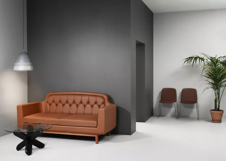 Normann Copenhagen Just Chair Stoel Met Verchroomd Onderstel, Essen 7 Normann Copenhagen Just Chair Stoel Met Verchroomd Onderstel, Essen - Afbeelding 7