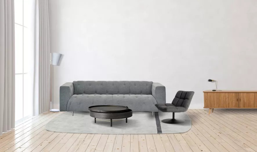 Normann Copenhagen Oona Vloerkleed Large Grijs 240x175 12 Normann Copenhagen Oona Vloerkleed Large Grijs 240x175 - Afbeelding 12