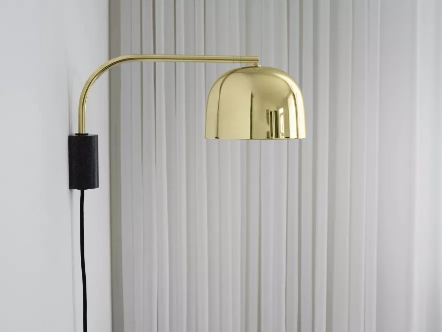 Normann Copenhagen Grant Wandlamp 43cm Messing 6 Normann Copenhagen Grant Wandlamp 43cm Messing - Afbeelding 6