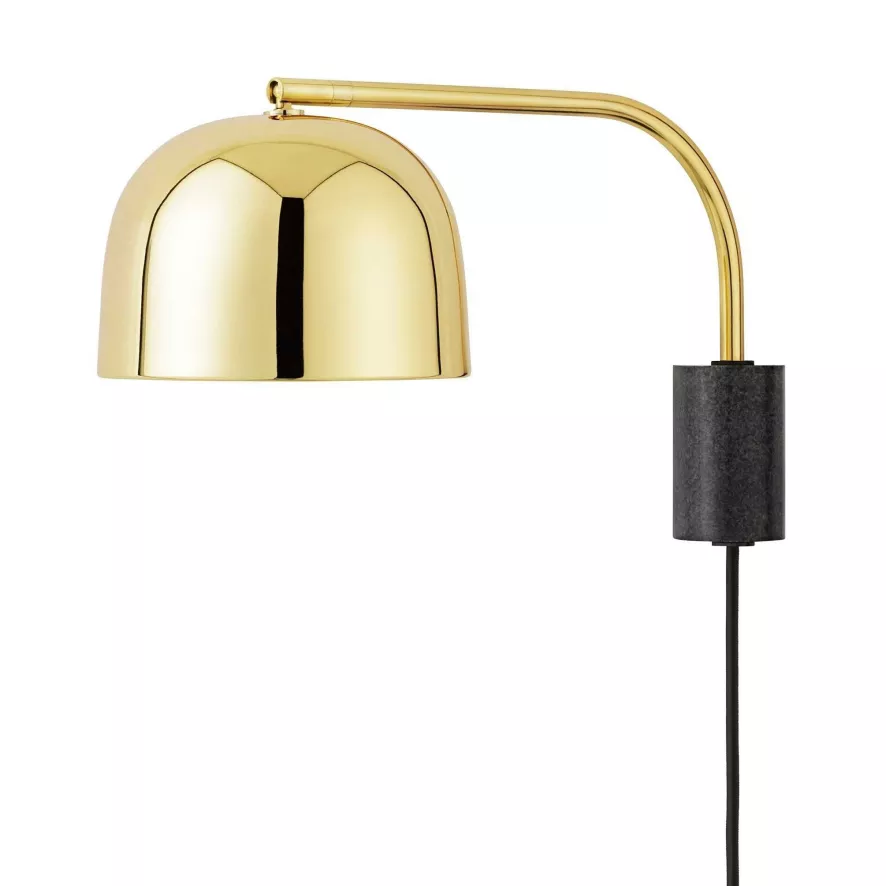 Normann Copenhagen Grant Wandlamp 43cm Messing 1 Normann Copenhagen Grant Wandlamp 43cm Messing