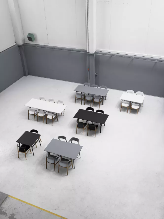 Normann Copenhagen Herit Armchair Oak Stoel Zand 20 Normann Copenhagen Herit Armchair Oak Stoel Zand - Afbeelding 20