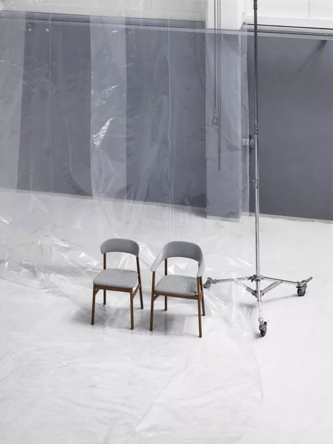 Normann Copenhagen Herit Armchair Oak Stoel Wit 16 Normann Copenhagen Herit Armchair Oak Stoel Wit - Afbeelding 16