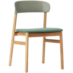Normann Copenhagen Herit Oak Stoel Synergy Dusty Green