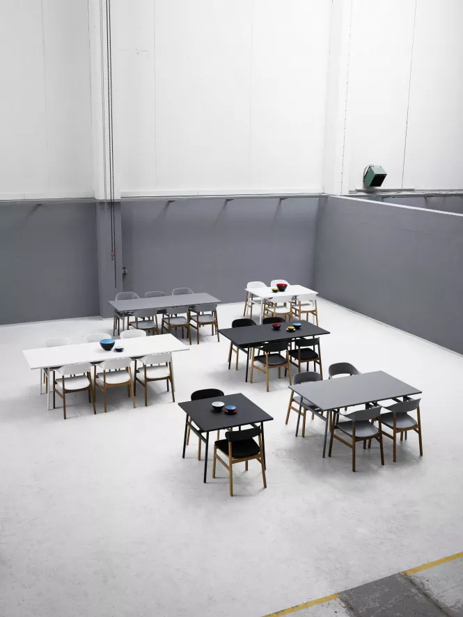 Normann Copenhagen Herit Armchair Oak Stoel Zand 19 Normann Copenhagen Herit Armchair Oak Stoel Zand - Afbeelding 19