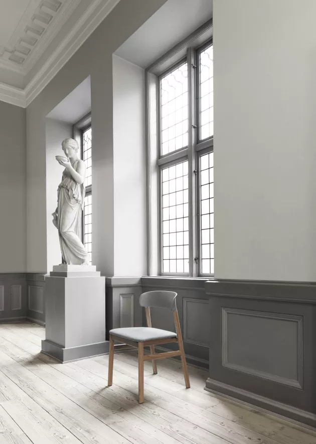 Normann Copenhagen Herit Oak Stoel Spectrum Leer Wit 15 Normann Copenhagen Herit Oak Stoel Spectrum Leer Wit - Afbeelding 15