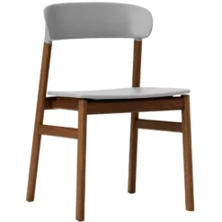 Normann Copenhagen Herit Smoked Oak Stoel Grijs