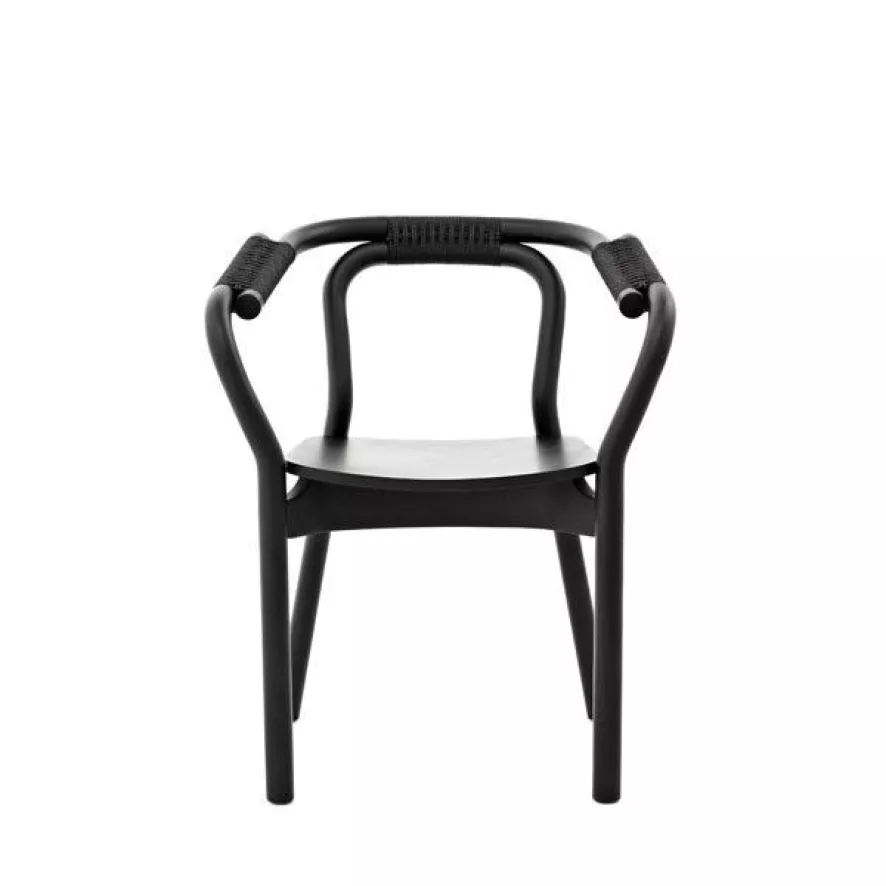 Normann Copenhagen Knot Stoel Zwart 1 Normann Copenhagen Knot Stoel Zwart
