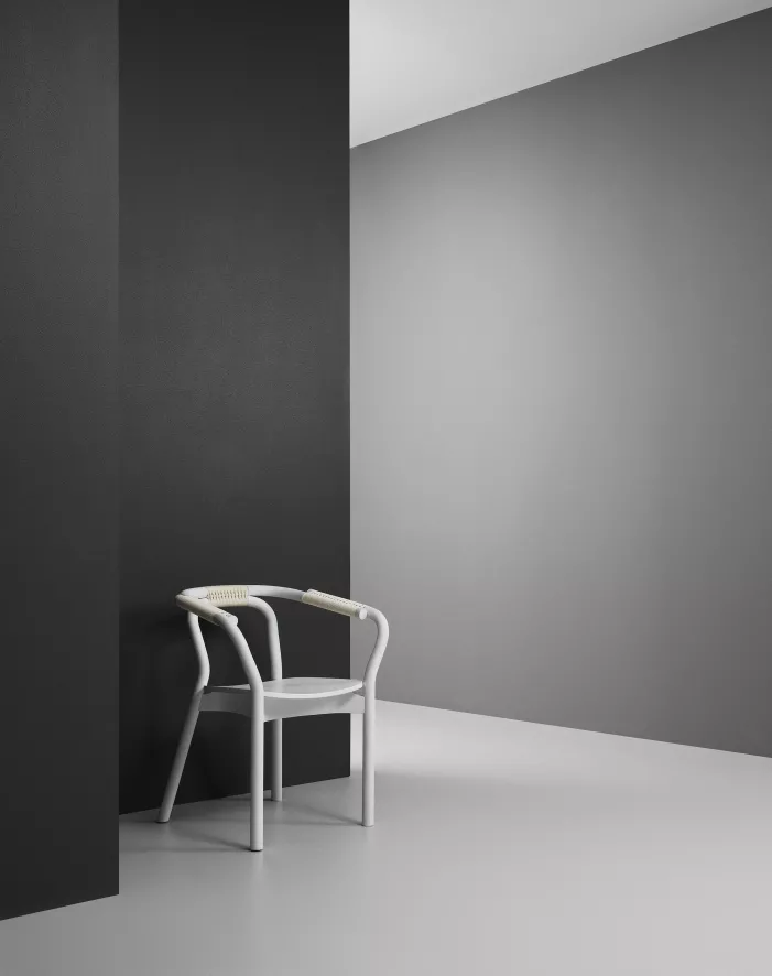 Normann Copenhagen Knot Stoel Zwart 2 Normann Copenhagen Knot Stoel Zwart - Afbeelding 2