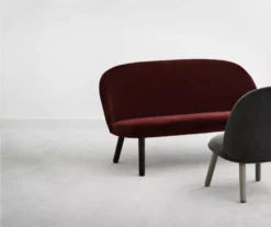 Normann Copenhagen Ace Fauteuil City Velvet Rood, Metallic Onderstel -Normann Copenhagen Verkoopwinkel x886x886 normann copenhagen ace bank en fauteuil sfeer 2.jpg.pagespeed.ic .B909on1Zfa 2