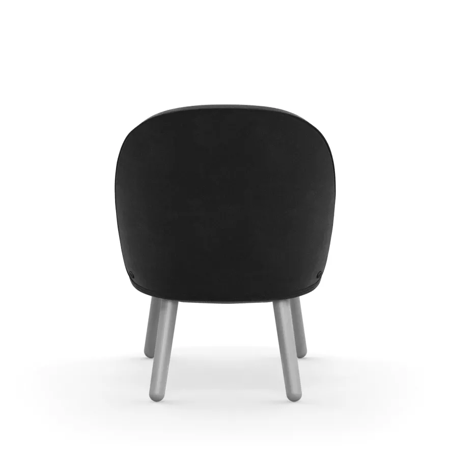 Normann Copenhagen Ace Fauteuil Ultra Leer Zwart, Zwart Eiken Onderstel 16 Normann Copenhagen Ace Fauteuil Ultra Leer Zwart, Zwart Eiken Onderstel - Afbeelding 16
