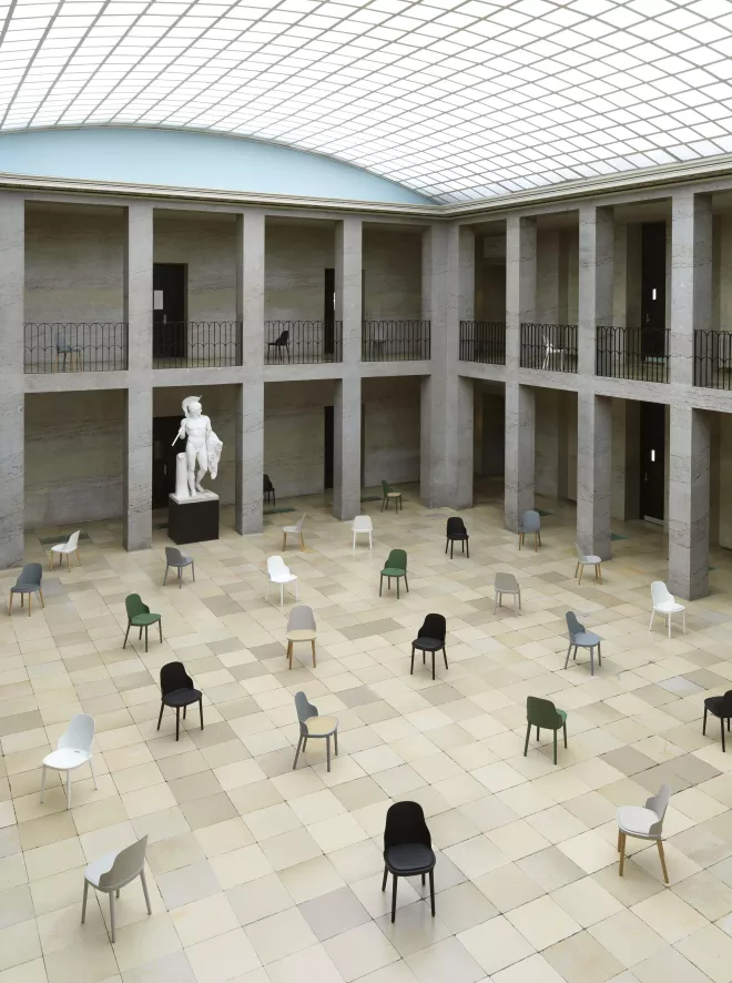 Normann Copenhagen Allez Stoel Gelakt Eiken Onderstel Grijs 5 Normann Copenhagen Allez Stoel Gelakt Eiken Onderstel Grijs - Afbeelding 5