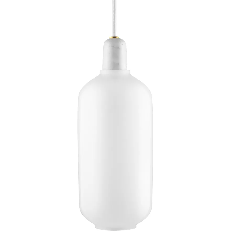 Normann Copenhagen Amp Lamp Hanglamp Large Ø11.2 Wit 1 Normann Copenhagen Amp Lamp Hanglamp Large Ø11.2 Wit