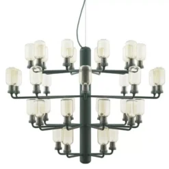 Normann Copenhagen Amp Large Kroonluchter Ø85 Goud/groen