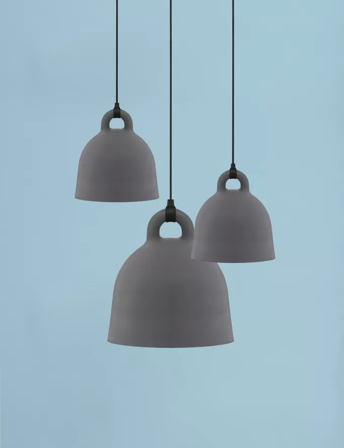 Normann Copenhagen Bell Hanglamp Ø42 Medium, Grijs 9 Normann Copenhagen Bell Hanglamp Ø42 Medium, Grijs - Afbeelding 9