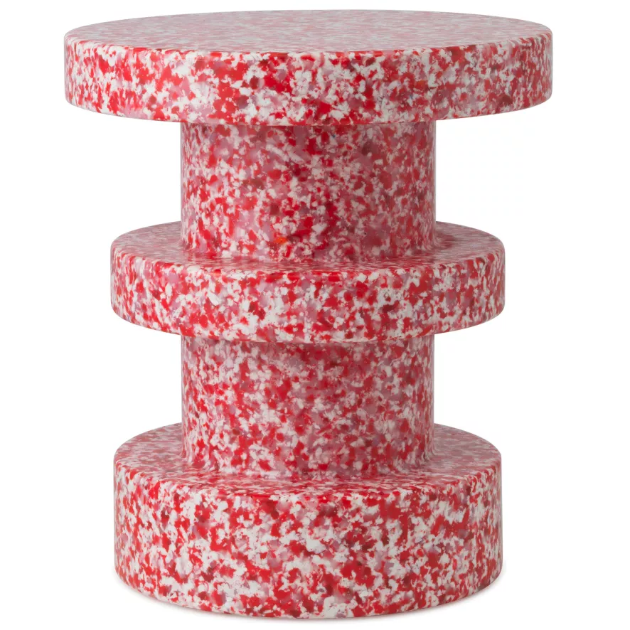 Normann Copenhagen Bit Stool Stack Miniatuur Rood 1 Normann Copenhagen Bit Stool Stack Miniatuur Rood