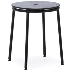 Normann Copenhagen Circa Kruk 45 Zwart Eiken