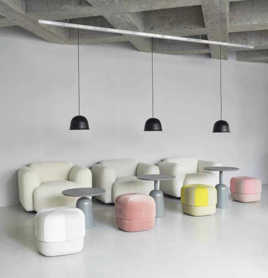 Normann Copenhagen Circus Duo Poef Small Lichtblauw 12 Normann Copenhagen Circus Duo Poef Small Lichtblauw - Afbeelding 12