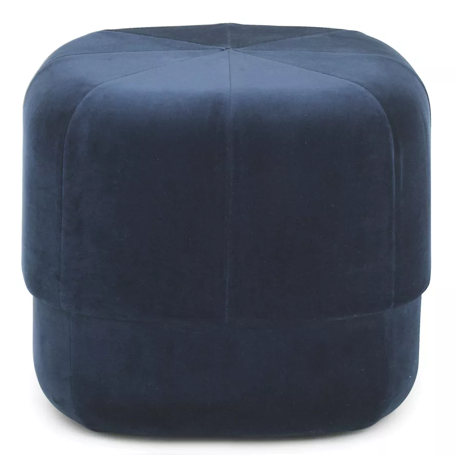 Normann Copenhagen Circus Velour Poef Small Grey 3 Normann Copenhagen Circus Velour Poef Small Grey - Afbeelding 3