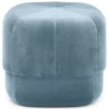 Normann Copenhagen Circus Velour Poef Small Light Blue