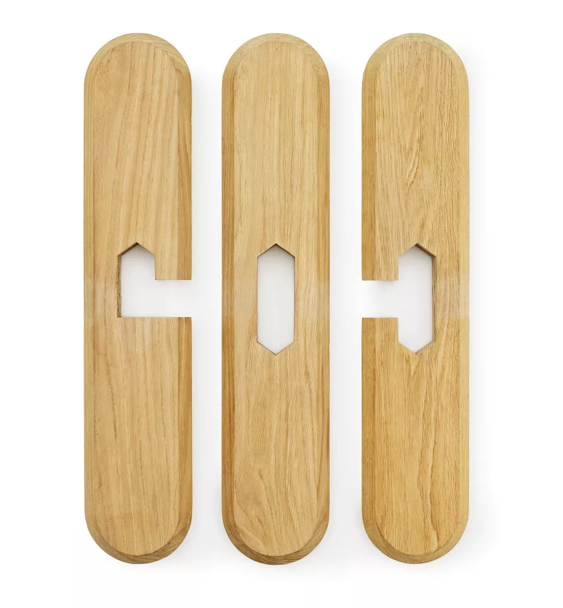 Normann Copenhagen Ding Bijzettafel 75 Transparant/eiken 7 Normann Copenhagen Ding Bijzettafel 75 Transparant/eiken - Afbeelding 7