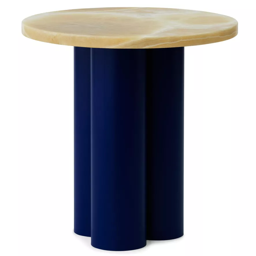 Normann Copenhagen Dit Bijzettafel Bright Blue Honey Onyx 1 Normann Copenhagen Dit Bijzettafel Bright Blue Honey Onyx