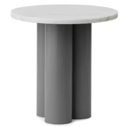 Normann Copenhagen Dit Bijzettafel Grey White Carrara