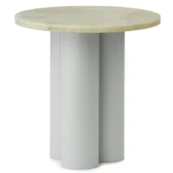 Normann Copenhagen Dit Bijzettafel Light Green Travertine Light