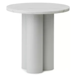 Normann Copenhagen Dit Bijzettafel Light Green White Carrara
