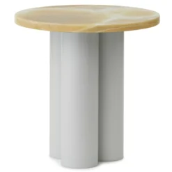 Normann Copenhagen Dit Bijzettafel Light Green Honey Onyx