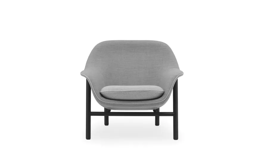 Normann Copenhagen Drape Low Fauteuil Eiken Onderstel Remix, Hallingdal 4 Normann Copenhagen Drape Low Fauteuil Eiken Onderstel Remix, Hallingdal - Afbeelding 4