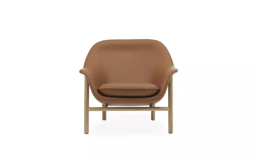Normann Copenhagen Drape Low Fauteuil Eiken Onderstel Remix, Hallingdal 5 Normann Copenhagen Drape Low Fauteuil Eiken Onderstel Remix, Hallingdal - Afbeelding 5