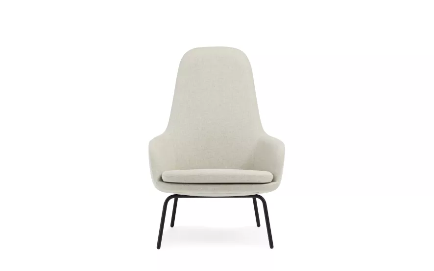 Normann Copenhagen Era High Fauteuil Stalen Onderstel Ultra Leather Brandy 10 Normann Copenhagen Era High Fauteuil Stalen Onderstel Ultra Leather Brandy - Afbeelding 10