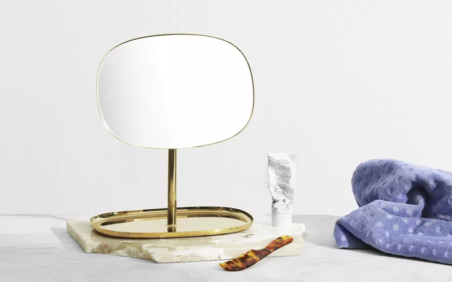 Normann Copenhagen Flip Mirror Spiegel Zwart 14 Normann Copenhagen Flip Mirror Spiegel Zwart - Afbeelding 14