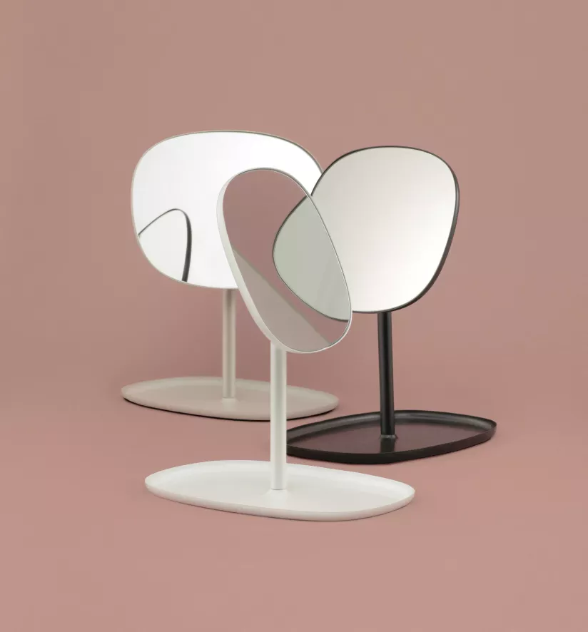 Normann Copenhagen Flip Mirror Spiegel Zwart 10 Normann Copenhagen Flip Mirror Spiegel Zwart - Afbeelding 10