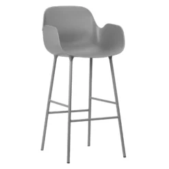 Normann Copenhagen Form Armchair Barkruk 75cm Grijs