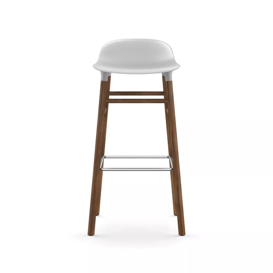 Normann Copenhagen Form Barstool Barkruk 75cm Met Walnoten Onderstel Grijs 10 Normann Copenhagen Form Barstool Barkruk 75cm Met Walnoten Onderstel Grijs - Afbeelding 10