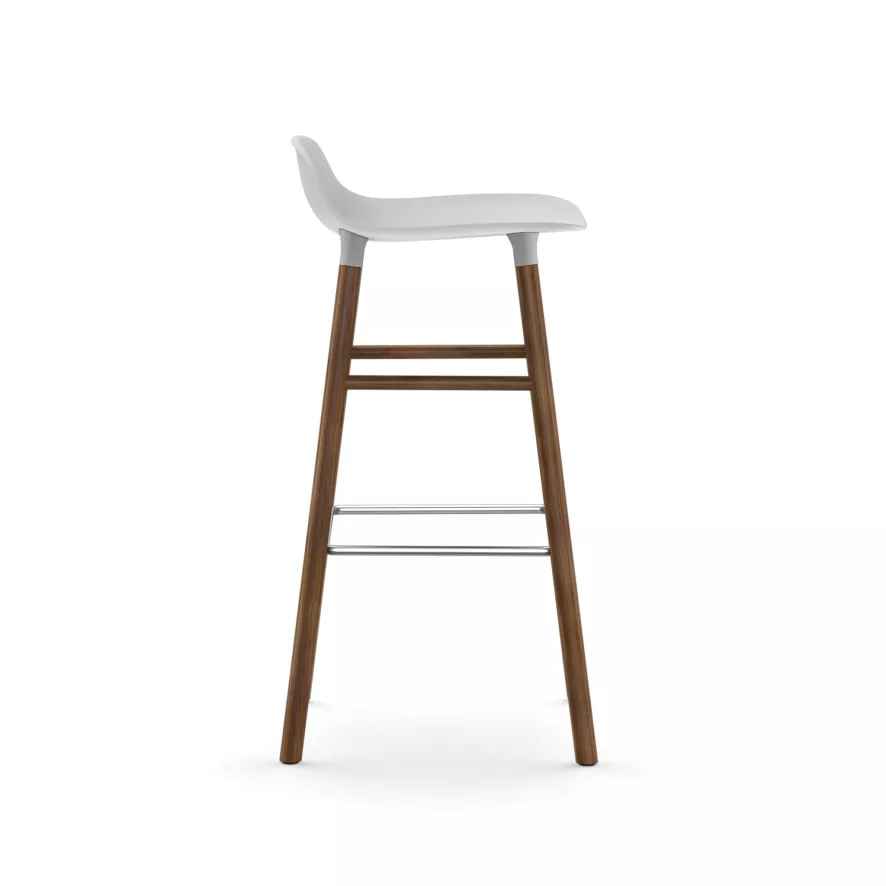 Normann Copenhagen Form Barstool Barkruk 75cm Met Walnoten Onderstel Grijs 11 Normann Copenhagen Form Barstool Barkruk 75cm Met Walnoten Onderstel Grijs - Afbeelding 11