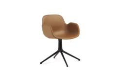 Normann Copenhagen Form Swivel Armchair Stoel Gestoffeerd Ultra Leather Brandy -Normann Copenhagen Verkoopwinkel x886x886 normann copenhagen form swivel armchair stoel gestoffeerd12.jpg.pagespeed.ic .PkvzzK48pO 2