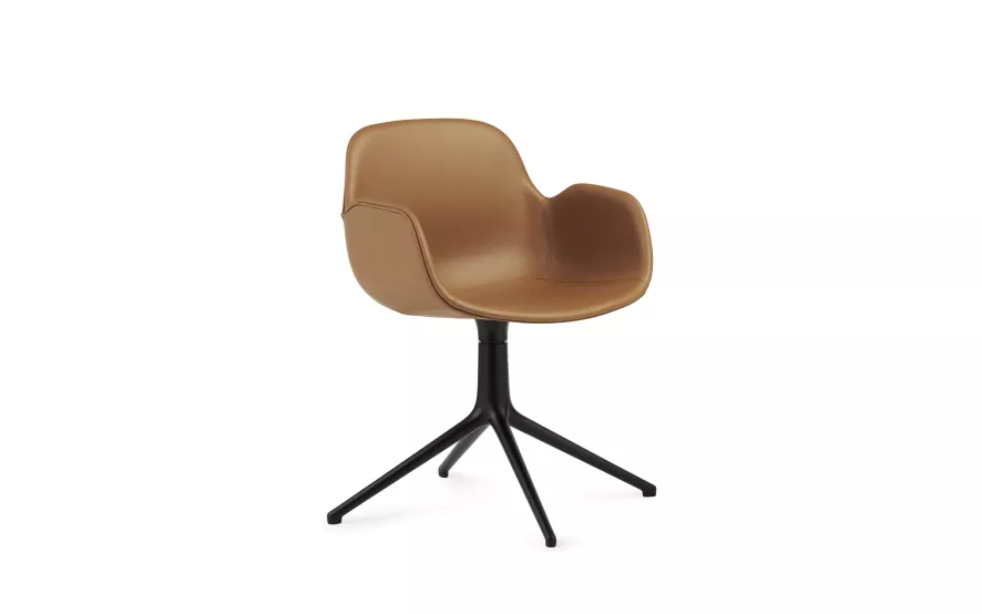 Normann Copenhagen Form Swivel Armchair Stoel Stof. Zwart Synergy Grey 7 Normann Copenhagen Form Swivel Armchair Stoel Stof. Zwart Synergy Grey - Afbeelding 7