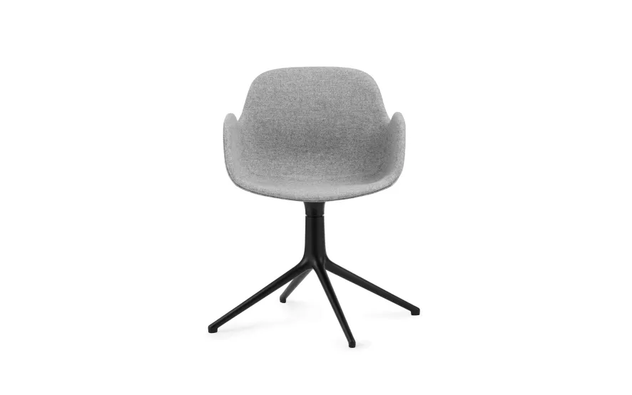 Normann Copenhagen Form Swivel Armchair Stoel Gestoffeerd Synergy Grey 18 Normann Copenhagen Form Swivel Armchair Stoel Gestoffeerd Synergy Grey - Afbeelding 18