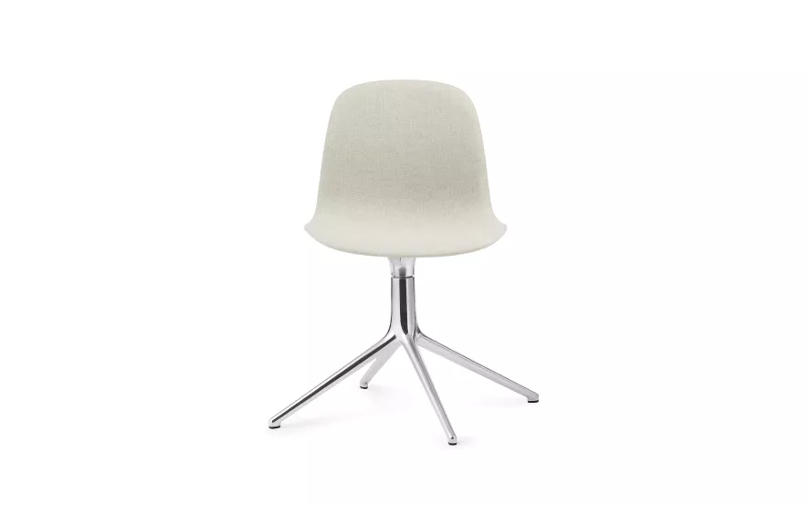 Normann Copenhagen Form Swivel Stoel Gestoffeerd Ultra Leather Black 4 Normann Copenhagen Form Swivel Stoel Gestoffeerd Ultra Leather Black - Afbeelding 4