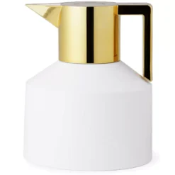 Normann Copenhagen Geo Vacuum Thermoskan Wit/goud