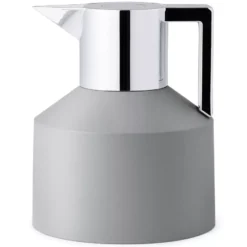 Normann Copenhagen Geo Vacuum Thermoskan Grijs/zilver