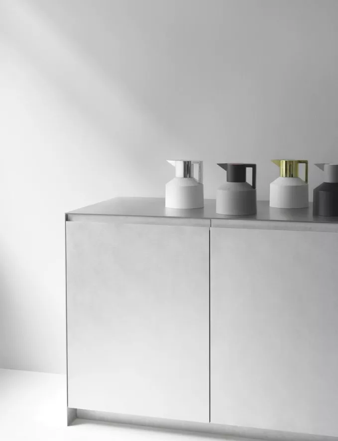 Normann Copenhagen Geo Vacuum Thermoskan Zwart 9 Normann Copenhagen Geo Vacuum Thermoskan Zwart - Afbeelding 9