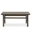 Normann Copenhagen Grow Salontafel 80x80 Gerookt Eiken