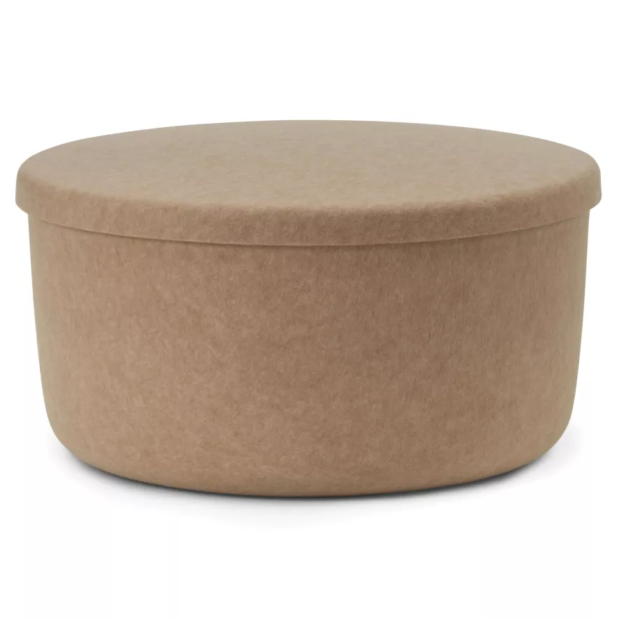 Normann Copenhagen Hide Opberger Large Zand 1 Normann Copenhagen Hide Opberger Large Zand