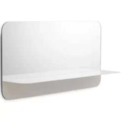 Normann Copenhagen Horizon Horizontal Spiegel Met Plankje Wit