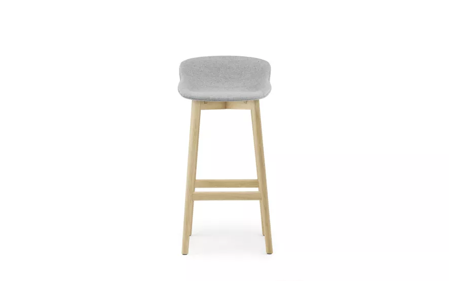 Normann Copenhagen Hyg Gestoffeerde Barkruk 75cm Zwart Eiken MLF White 8 Normann Copenhagen Hyg Gestoffeerde Barkruk 75cm Zwart Eiken MLF White - Afbeelding 8