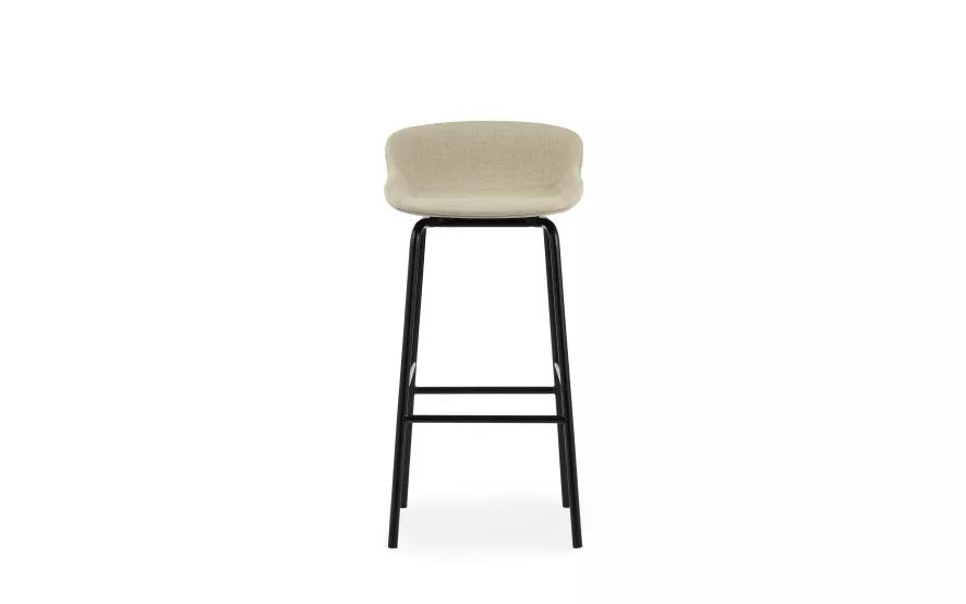 Normann Copenhagen Hyg Gestoffeerde Barkruk 75cm Staal Synergy Grey 4 Normann Copenhagen Hyg Gestoffeerde Barkruk 75cm Staal Synergy Grey - Afbeelding 4