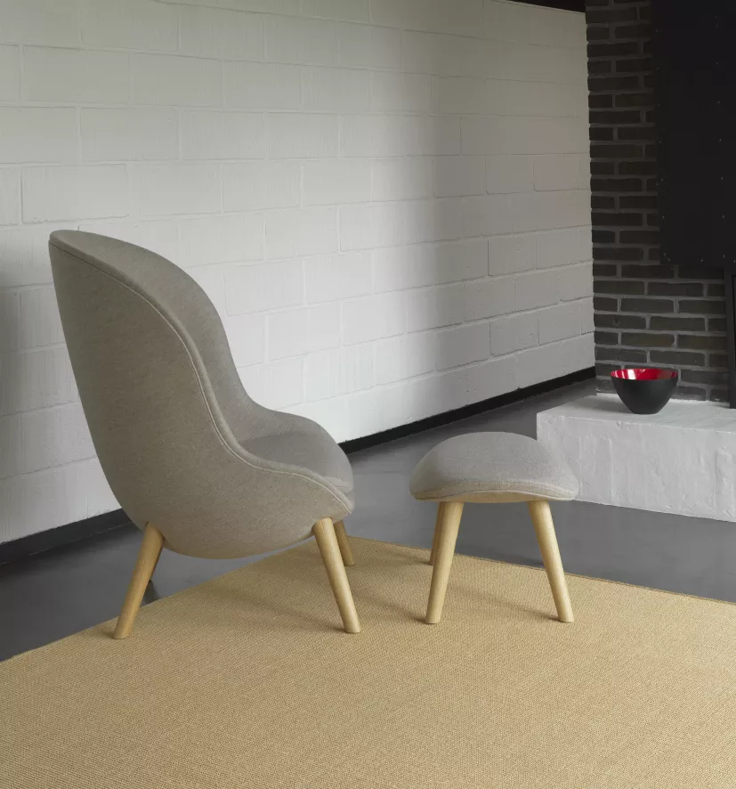 Normann Copenhagen Hyg High Oak Fauteuil MLF 26, Zwart Eiken Onderstel 14 Normann Copenhagen Hyg High Oak Fauteuil MLF 26, Zwart Eiken Onderstel - Afbeelding 14